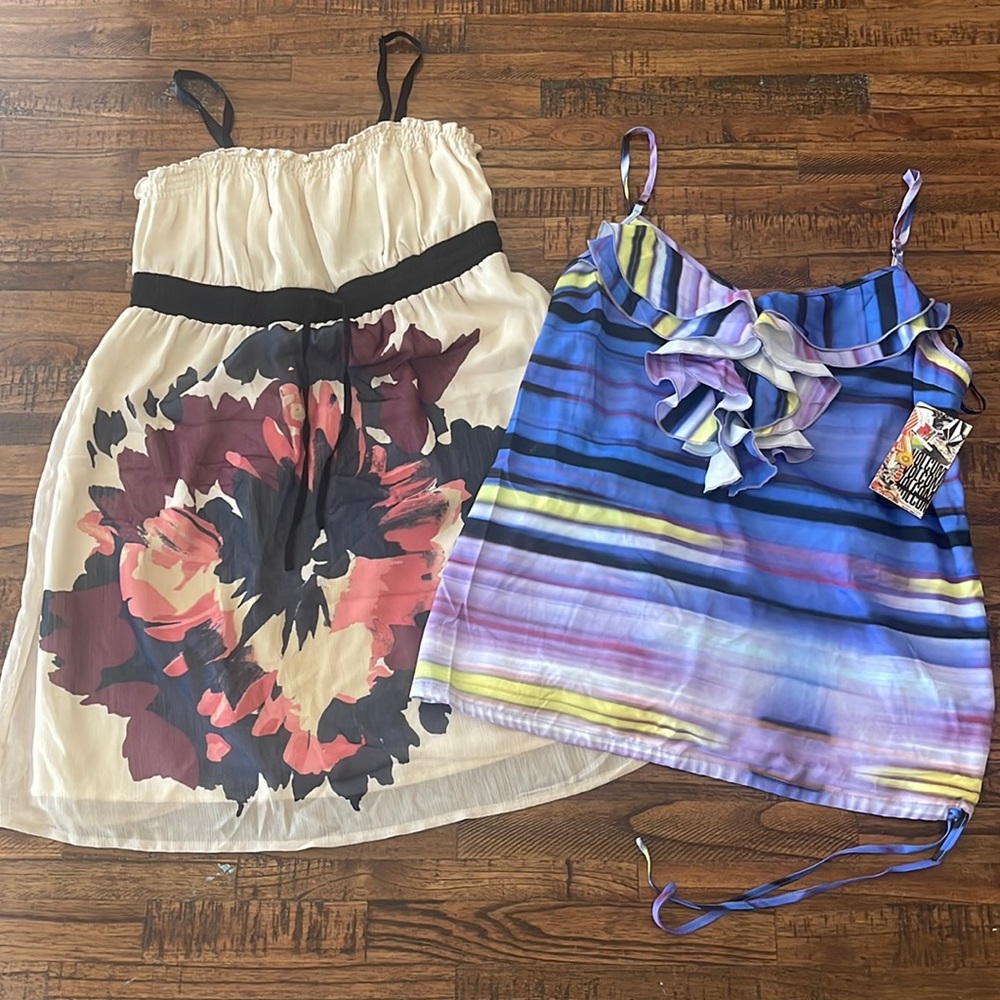 “NWT” Volcom Top and the “NWOT” Dress is by Guess